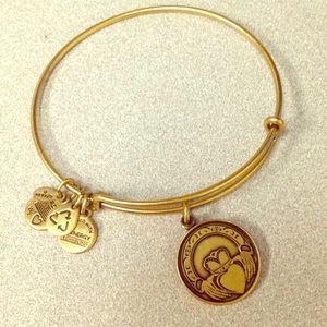 Gold Claddagh Alex&Ani Bracelet