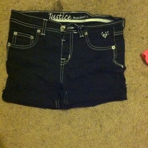 Black cut offs