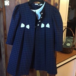 Little girl dress and jacket
