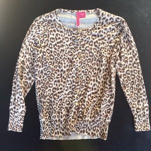 Leopard Print Cardigan