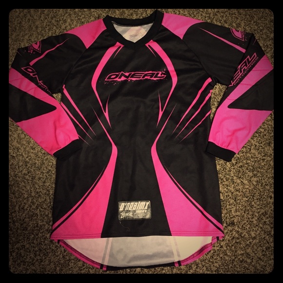 Oneal motocross racing jersey HOT PINK CUTE!!
