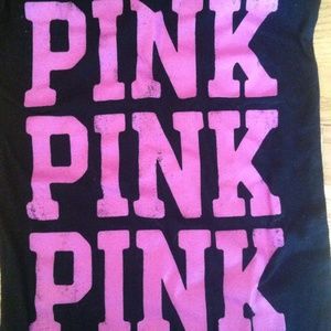 PINK v neck tshirt