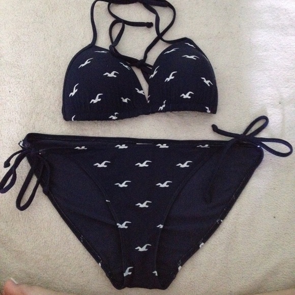 FLASH SALE Navy Blue Hollister Bikini