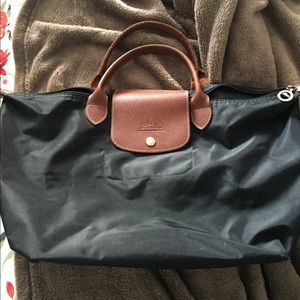 AUTHENTIC LARGE LE PLIAGE SHORT HANDLES LONGCHAMP