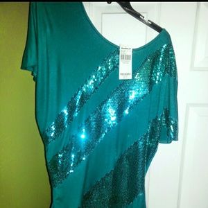 Sequin top