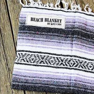 Lavender beach blanket by Don't Care