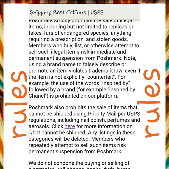 Follow PM rules