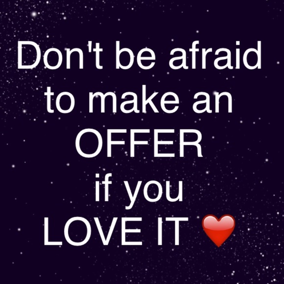 Reasonable Offers are welcomed :)