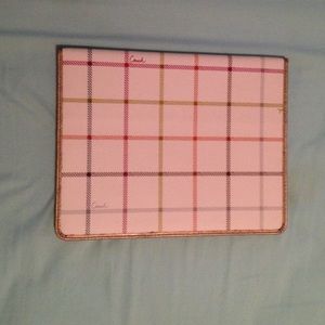 Coach iPad 2 series case.
