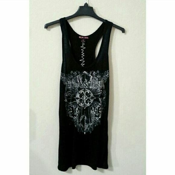 Rock and Roll Cowgirl Cross Tank