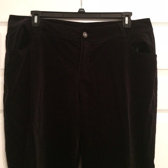 Black Velvet Pants