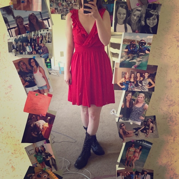 ❤️EXPRESS RED DRESS