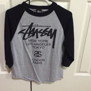 Stussy 3/4 shirt