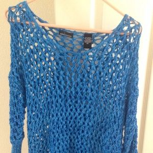 Victoria's Secret Moda International Blue Sweater
