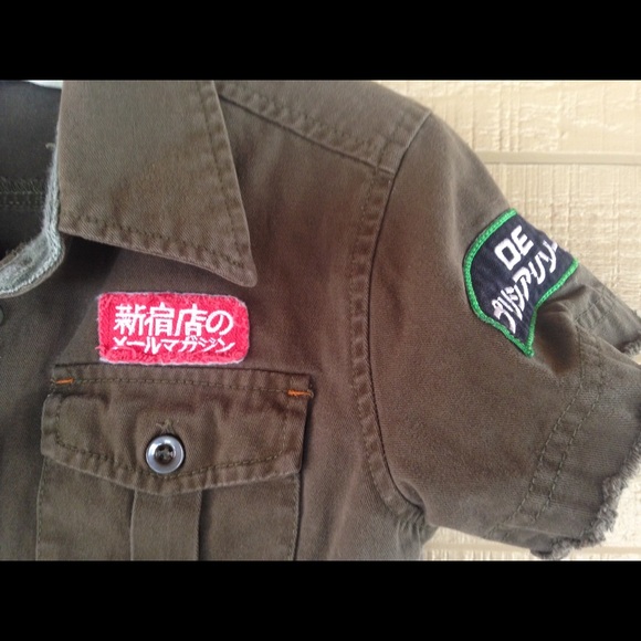 Kawaii army shirt
