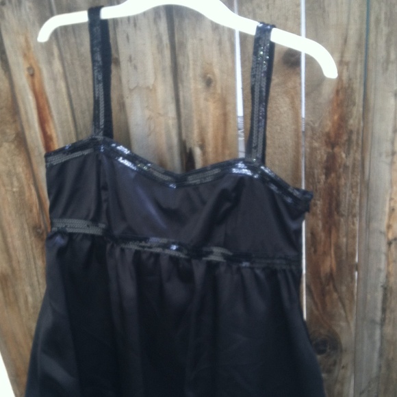 Very beautiful black w/ sequin dress