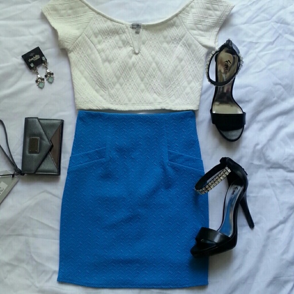 NWOT Blue Skirt