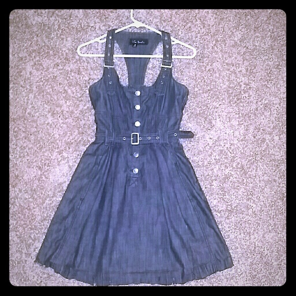 Iris Basic Button up Denim Dress