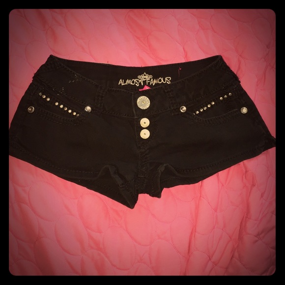 Almost Famous jeweled short shorts