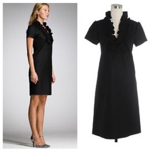 J. Crew Purple Wool Madeline Dress