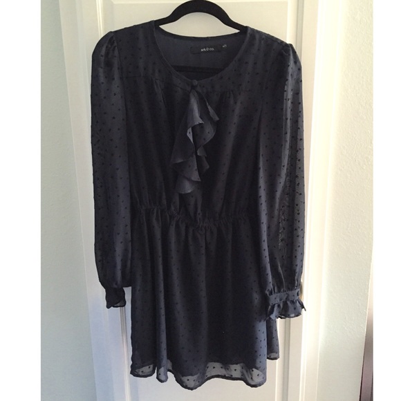 Ark & Co. Navy Long Sleeve Dress