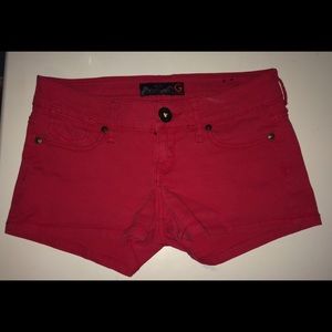 Red shorts!