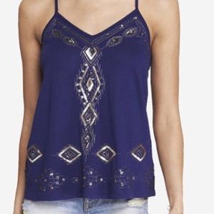 Bundle of Express trapeze silk cami's! 💕