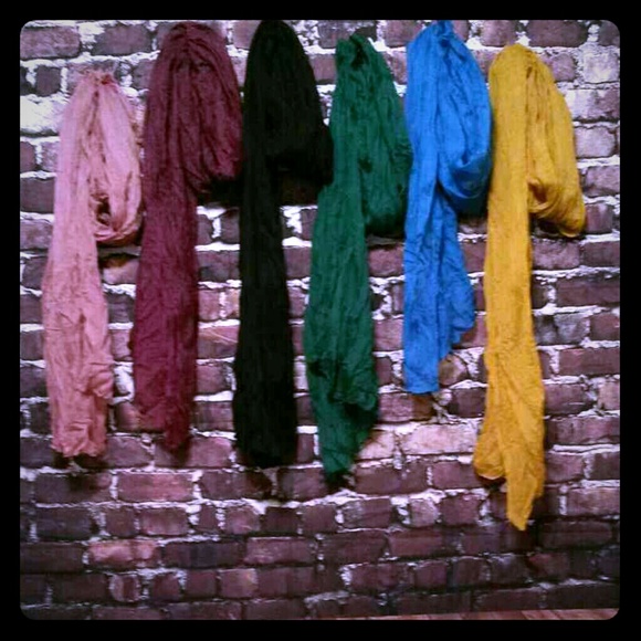 Vintage wrinkle scarf