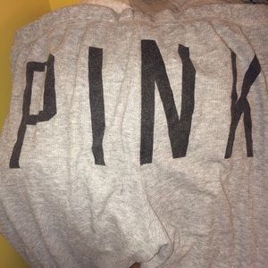 Straight legged fabric pants