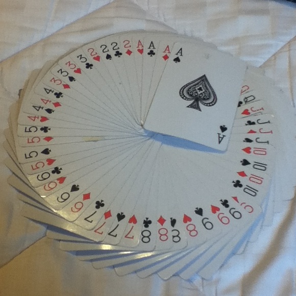 Deck of giant cards