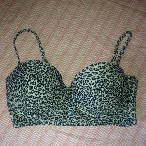 Cheetah/leopard bikini top flash sale🎉🎉