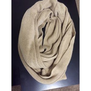 Gold Metallic Scarf