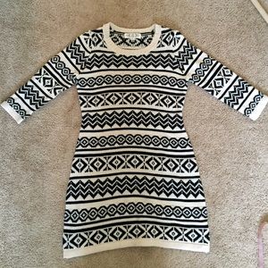 🔴🔴sold🔴🔴Aztec sweater dress