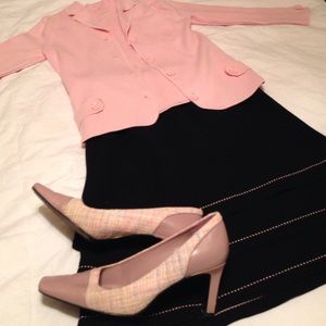 Sweater top ,jacket ,skirt city silk Scott Taylor