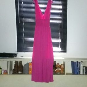 Hot pink Maxi (will 12-18 shapely) 2 day sale