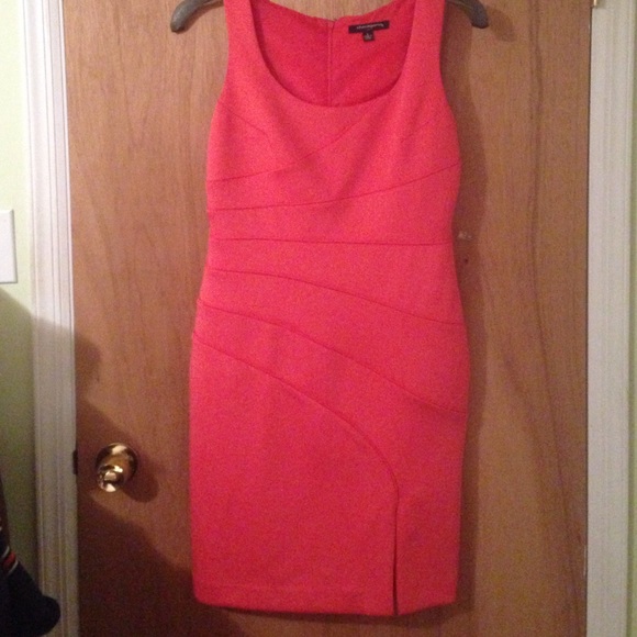 Coral dress