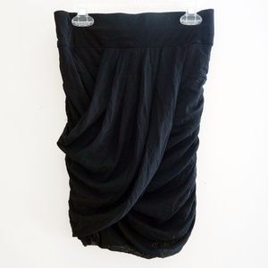 EXPRESS black tulip skirt