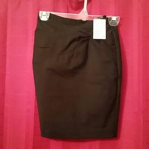 Black pencil skirt