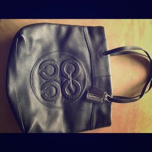 Authentic coach tote