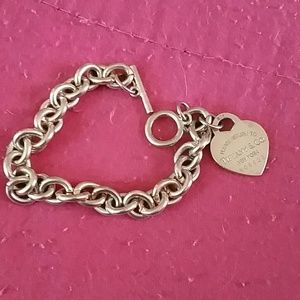 Authentic Tiffany plz return to bracelet