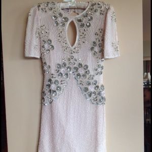 $$CUT/Vintage, embellished keyhole front and back.