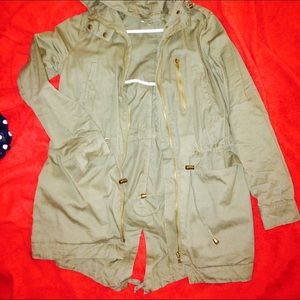 ❌🎈Traded🎈❌Olive green jacket🎀