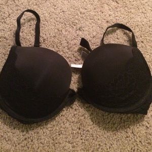 Victoria secret bombshell black lace bra