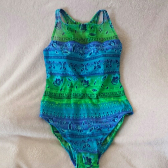 Colorful bathing suit