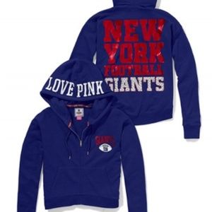 VS PINK New York giants hoodie