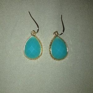 Blue earrings