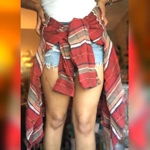 Oversized "Flannel" Shirt