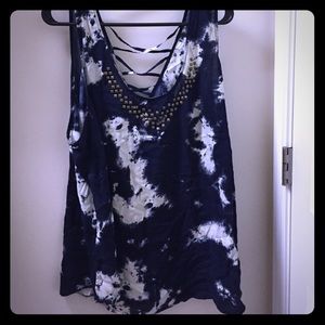 Maurice's size three denim wash appearance tank