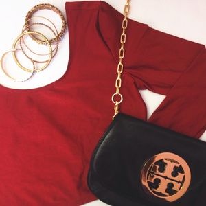 F21 HighShine Crop Top