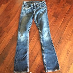 Silver aiko bootcut jeans